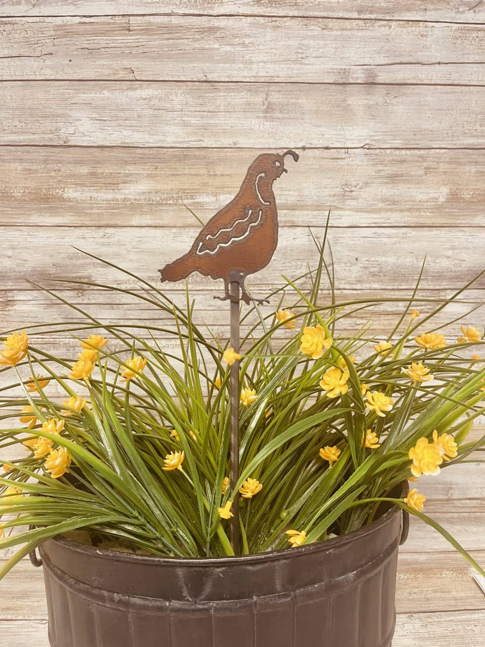 Quail southwest Garden Plant Stake
