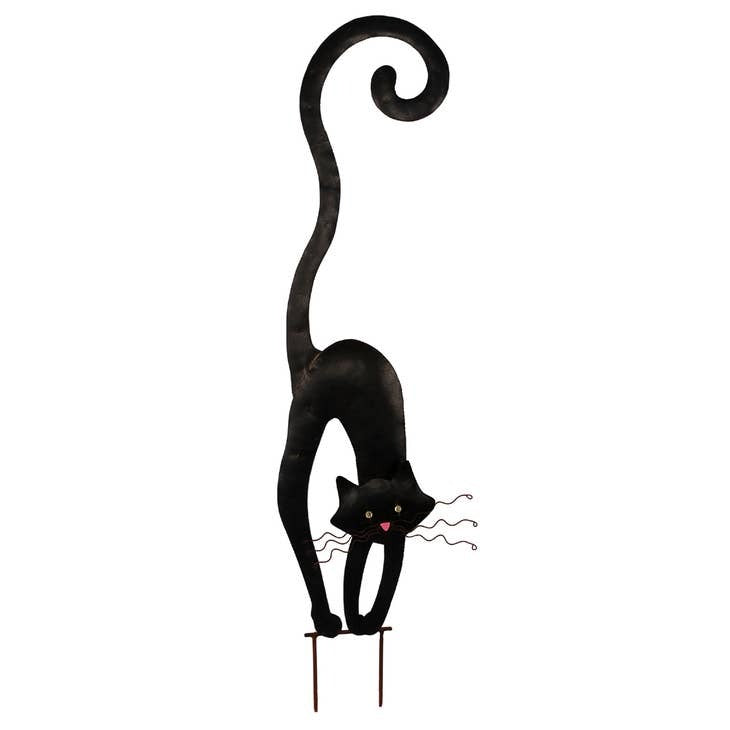 Bat Plant Stake | Metal Yard Stake | Metal Garden Art | Orangevale CA | Iron Owl