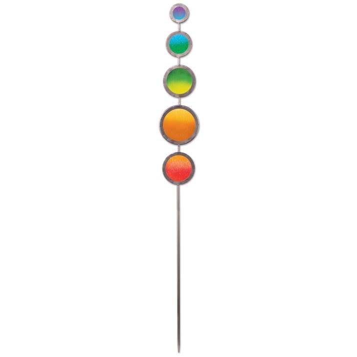 Chakra Plant Stake Yard Decor