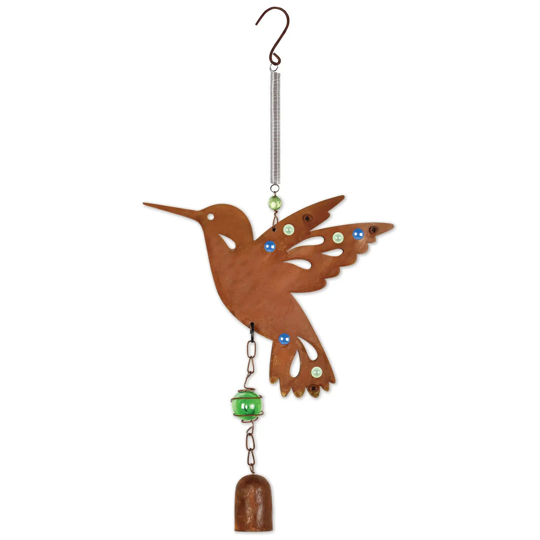 Hummingbird Rusty Metal Bouncy