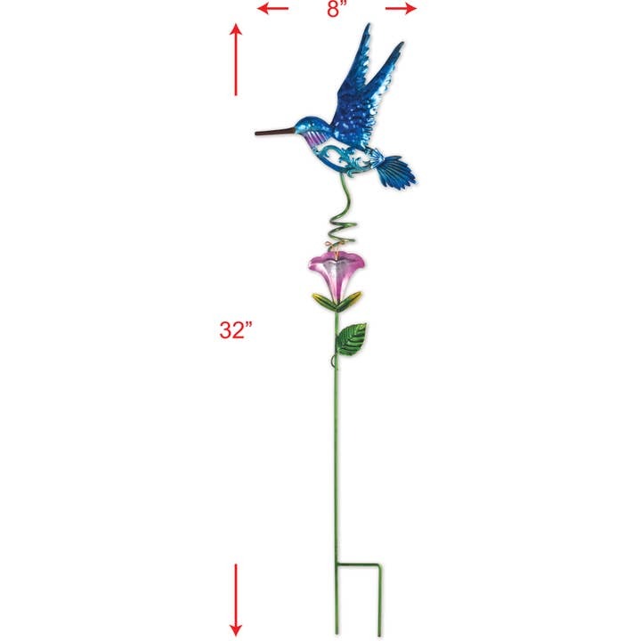 Humming Bird Yard Stake | Lawn Decor | Garden Decor | Iron owl