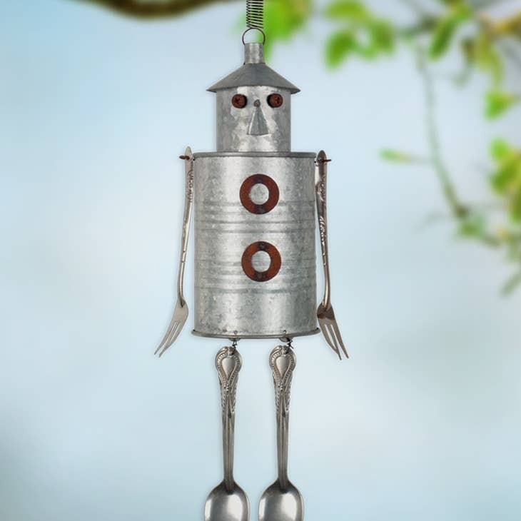 Tin Man Metal Bouncy Mobile